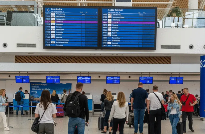 Ile trwa lot z Polski na Rodos? Poznaj najkrótsze trasy lotów z Polski